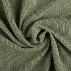 Needlecord Stretch Fabric 21 Wales Olive