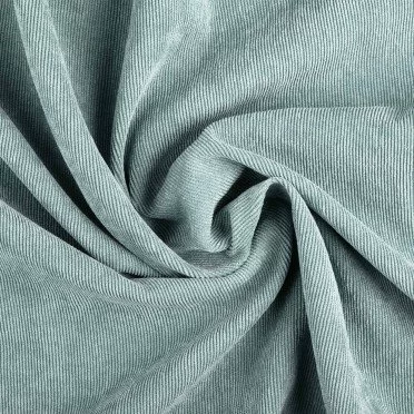 Needlecord Stretch Fabric 21 Wales Sea Green - (Fashion Fabrics)