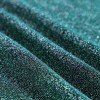 Leichte Lurex Glitzerjersey Stoff Dunkel Türkis 