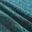 Leichte Lurex Glitzerjersey Stoff Dunkel Türkis  - (Glitzerjersey Stoffe)
