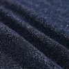 Lichtgewicht Lurex Glitter Jersey Stof Marine