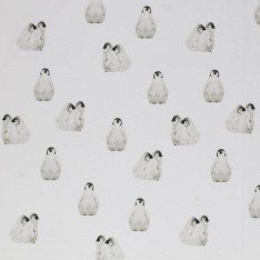 Jersey Cotton Fabric Digital Print - Penguins