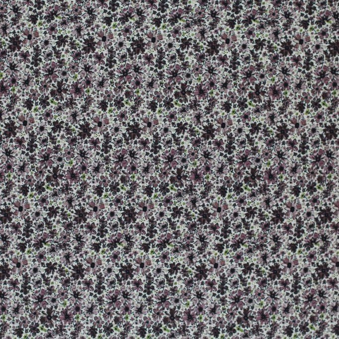 Jersey Coton Impression Numérique - Fleur D'hiver Mauve Vieux | Rijs Textiles Jersey Coton Impression Numérique - Fleur D'hiver Mauve Vieux - (Jersey Coton Impression Numérique)