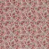 Ottoman Rib Jersey Fabric - Bush Flower Clay Pink