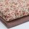 Tissu Jersey Ottoman Côte - Buisson Fleur Argile Rose - (Tissus Jersey)