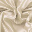 Satin Stoff Sekt Beige - (Satin Stoffe)