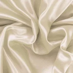Polyester Satinstoff Sekt Beige