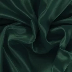 Polyester Satinstoff Dunkelgrün 