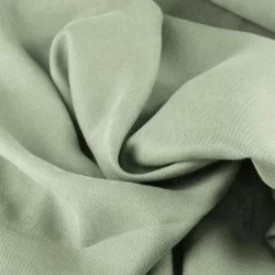 Tessuto Tencel Di Saia Verde Polveroso Tessuto Tencel Di Saia Verde Polveroso