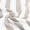 Terry Fabric Stripes 4CM x 4CM Beige Ecru - (Terry Fabric )