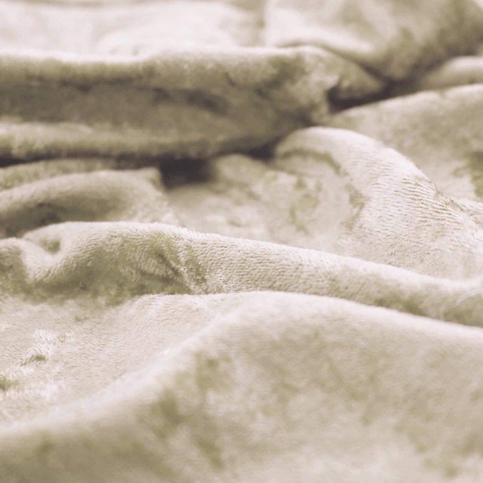 Pannesamt Stoff Sekt Beige - (Pannesamt Stoff)
