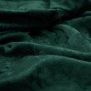 Velour De Panne Stof Donker Groen
