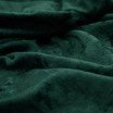 Tissu Panne De Velours Vert Foncé - (Tissu Panne De Velours )