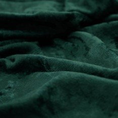 Panne Velvet Fabric Dark Green