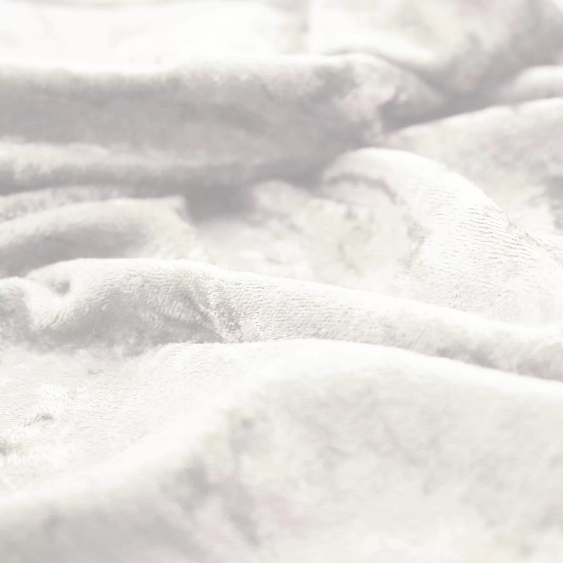 Velour De Panne Stof Creme