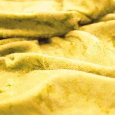 Panne Velvet Fabric Yellow
