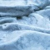Velour De Panne Stof Licht Blauw - (Velours De Panne)
