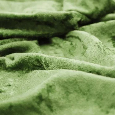 Panne Velvet Fabric Olive Green - (Panne Velvet Fabric)