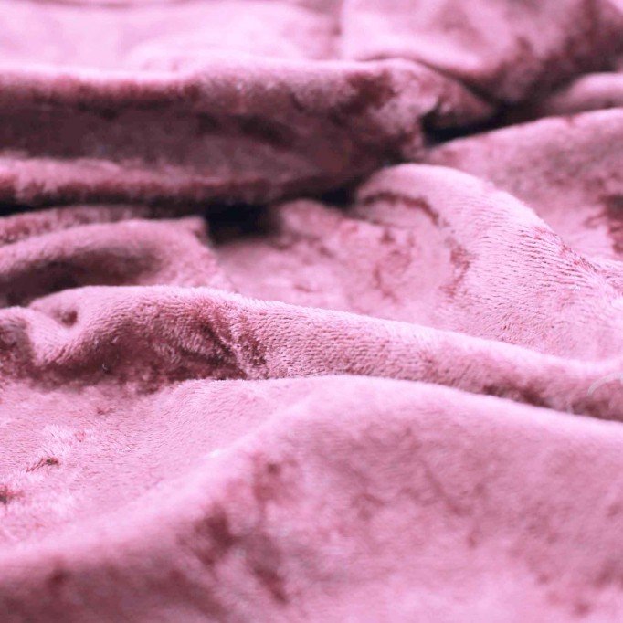 Panne Velvet Fabric Old Pink - (Panne Velvet Fabric)