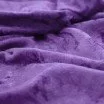Velour De Panne Stof Paars - (Velours De Panne)