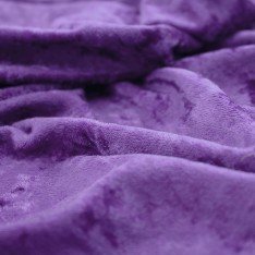 Panne Velvet Fabric Purple