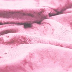 Panne Velvet Fabric Pink