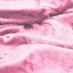 Panne Velvet Fabric Pink