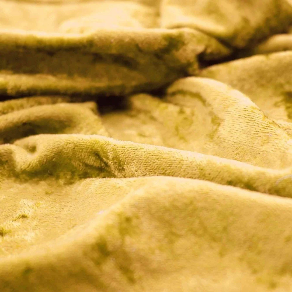 Tessuto Velluto Panné Oro