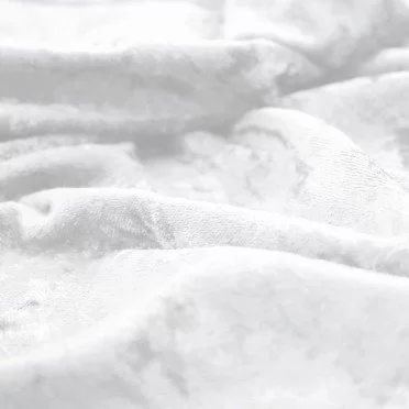 Velour De Panne Stof Wit - (Velours De Panne)