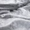 Tissu Panne De Velours Gris Argenté - (Tissu Panne De Velours )