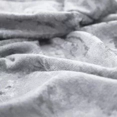 Velour De Panne Stof Zilver Grijs Velour De Panne Stof Zilver Grijs