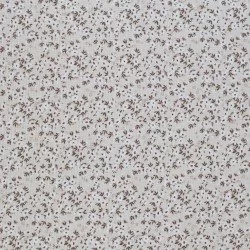 Tessuto Jersey Di Waffle Piqué - Bomba Floreale Beige