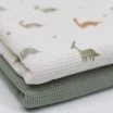 Waffle Knit Jersey Fabric - Dino's - (Jersey Fabrics)