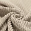 Big Knit Stof Licht Beige - (Decoratiestoffen)