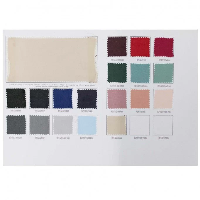Chiffon Stoff Musterkarte - (Chiffon Stoffe)