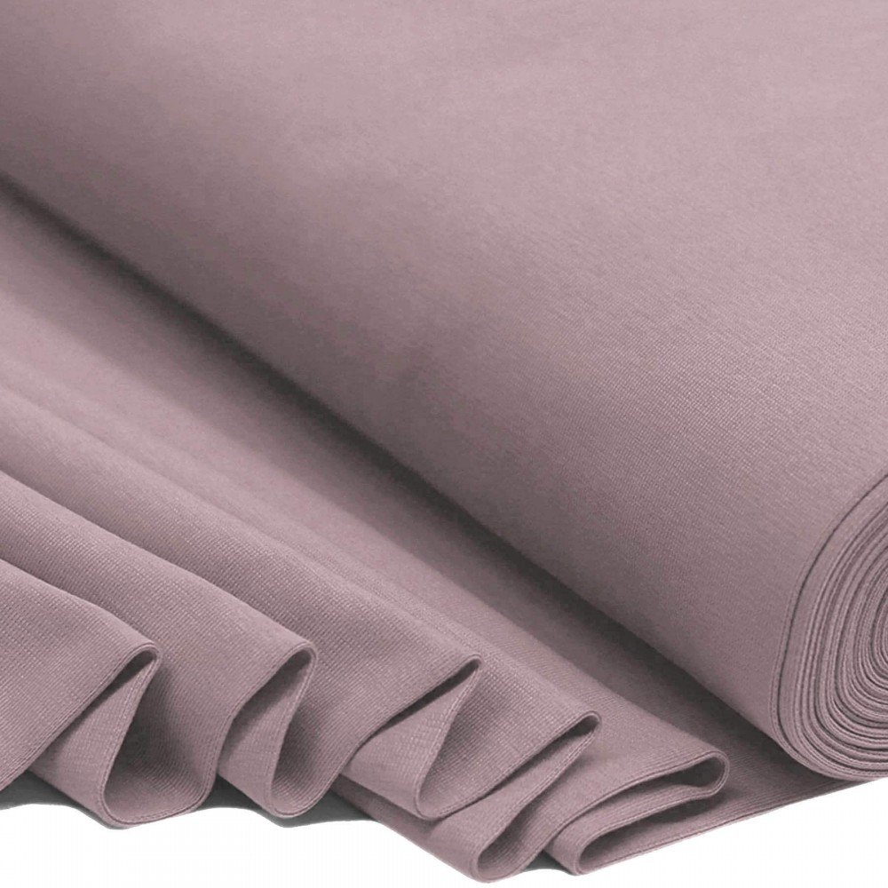 Cuffs Rib Old Mauve Ribbed Cuff Fabric Cuffs Rib Old Mauve - (Cuffs Rib)
