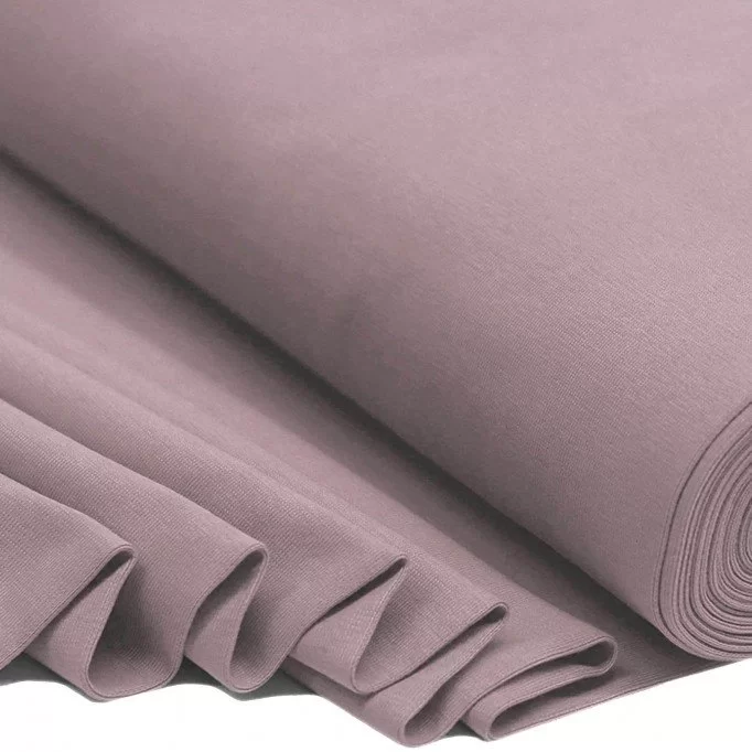 Bündchenstoff Altmauve - (Bündchenstoff)
