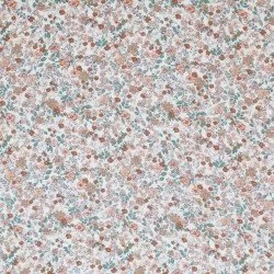 Double Gauze Fabric Digital Print - Trendy Flower Cacao Double Gauze Fabric Digital Print - Trendy Flower Cacao