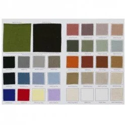 Tissu De Lin Fin Carte D'échantillon Tissu De Lin Fin Carte D'échantillon