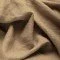 Fijne Linnen Stof (Stone Washed) Kaki Bruin - (Decoratiestoffen)