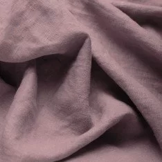 Fint Hørstof (Stone Washed) Gammel Mauve Fint Hørstof (Stone Washed) Gammel Mauve