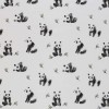 Jersey Cotton Fabric Digital Print - Panda's