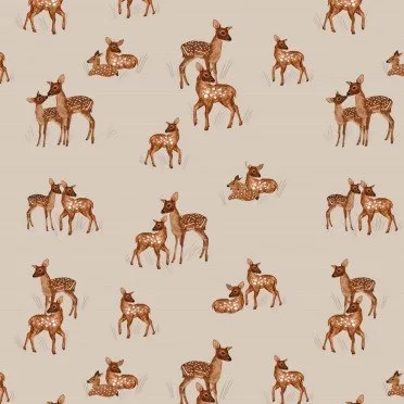 Baumwolljersey Digital - Hirschherde | Rijs Textiles Baumwolljersey Digital - Hirschherde - (Baumwolljersey Digitaldruck)