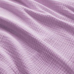 Heavy (Triple Layer) Cotton Gauze Fabric Pastel Lilac
