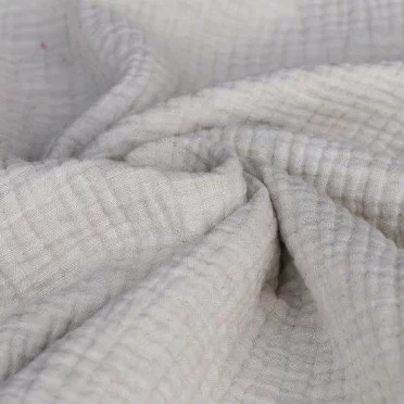 Triple Layer Cotton Linen Gauze Fabric Melange - (Deco Fabrics)