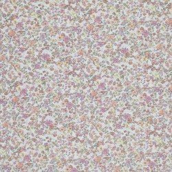 Waffelstrick Jersey Stoff - Modische Blume Alt Flieder 