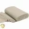 Organic Cuff Fabric 1x1 Dark Beige  - (Cuffs Rib)