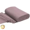 Tissu Bord-Côte Bio 1x1 Vieux Mauve