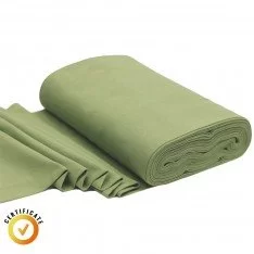 Dzianina Ściągacz Organiczny 1x1 Oliwka