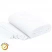 Organic Cuff Fabric 1x1 White - (Cuffs Rib)